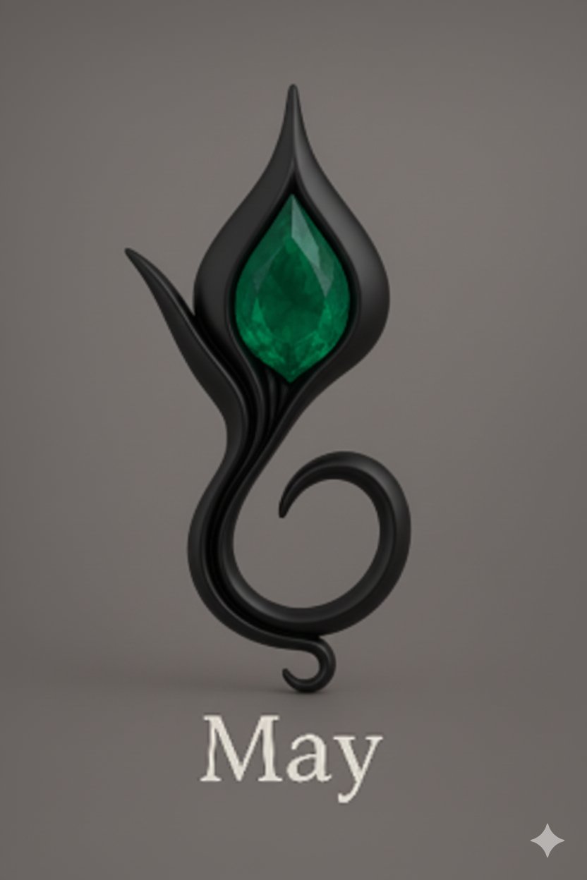 May Emerald — Black Rhodium