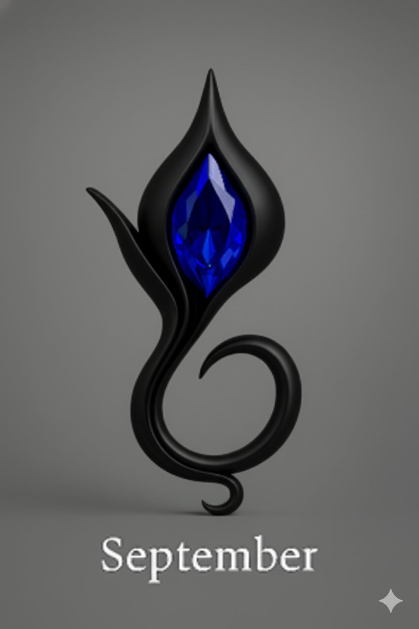 September Sapphire — Black Rhodium