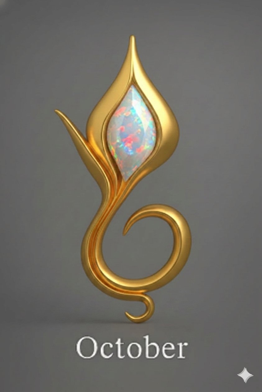 October Opal — 14k Gold Vermeil